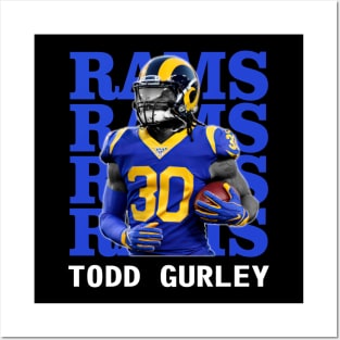 Los Angeles Rams Todd Gurley 30 Posters and Art